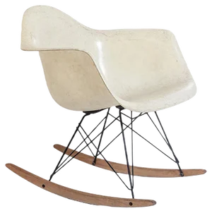 Fiberglass Rocking Chair from Herman Miller, 1950s