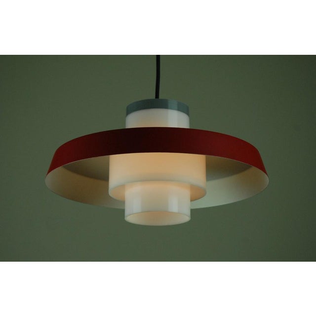Pendant Lamp by Bent Karlby for Lyfa, Denmark, 1960s For Sale - Image 6 of 14