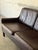 Burnt Umber Dark Brown Leather Three-Seater Sofa With Black Legs Danish Mid-Century Modern 1970s For Sale - Image 8 of 11
