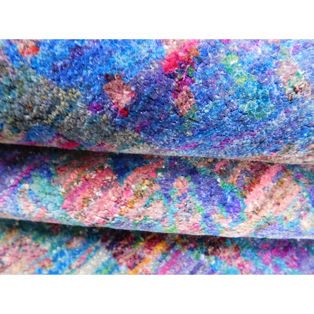 Hand Knotted Silk Rug. 8'x 10' For Sale - Image 17 of 18