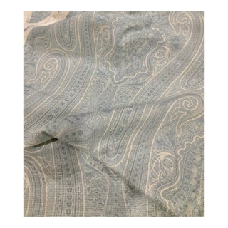 Ralph Lauren Paisley Linen Fabric – 5.5 Yds X 54” - Priced Under $96 Per Yd! Traditional, Grandmillennial, Coastal, & Cottagecore Interiors- See Pics! For Sale