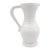 1950s Mid-Century Modern Pol Chambost White Glazed "Bourgogne" Ceramic Pitcher For Sale