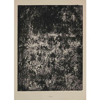 Jean Dubuffet, Feu, 1959, Lithograph For Sale