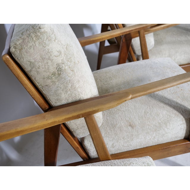 Mid-Century Modern Scandinavian Lounge Chairs in Teak, 1960s, Set of 3 For Sale - Image 11 of 14