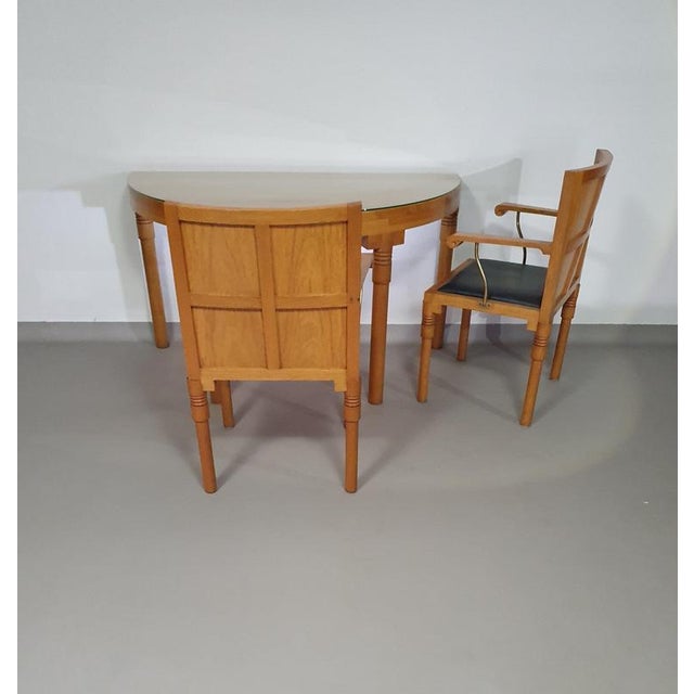 Beautiful rare set Charles Vandenhove. Besides being a visual artist, Charles Vandenhove was primarily an architect....