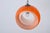 Orange Murano Glass Eclipse Pendant attributed to Carlo Nason for Mazzega, Italy, 1960s For Sale - Image 11 of 15