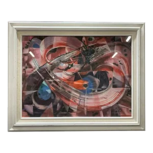 Stan Jorgensen Abstract Composition Watercolor and Gouache Painting