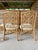 Lexington Furniture Set of Four Vintage Lexington Chinese Chippendale Rattan & Faux Bamboo Dining Chairs For Sale - Image 4 of 12