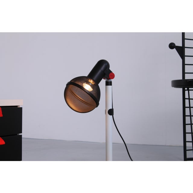 Black Micro Table Lamp by Roger Tallon for Erco, 1970s For Sale - Image 8 of 18