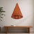 Contemporary Eyeconic — Geometric Eye Wall Sculpture, Large Wall Relief in Orange Hues For Sale - Image 3 of 3
