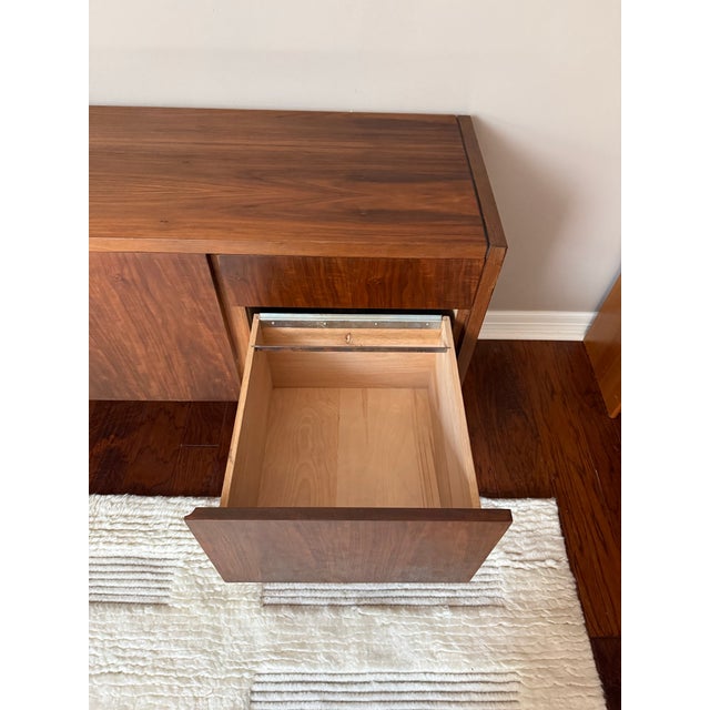 Vintage 1950s Walnut Credenza by Madison Furniture Company For Sale - Image 14 of 18