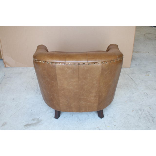 Candace Armchair Mexico Brown For Sale - Image 4 of 8