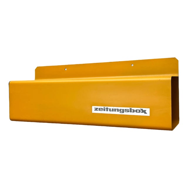 Mid-Century German Space Age Newspaper Letter Box, 1960s For Sale