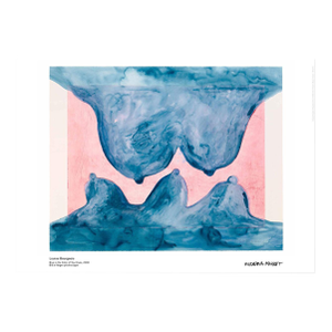 Louise Bourgeois Blue Is the Colour of Your Eyes Poster Moderna Museet