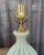 Alfredo Barbini 1950s Barbini Murano Seafoam Green Glass Table Lamp For Sale - Image 4 of 12
