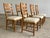 1960s Mid-Century Danish Razorblade Dining Chairs in Oak by Henning Kjærnulf for E.G. Møbler, 1960s, Set of 6 For Sale - Image 5 of 10