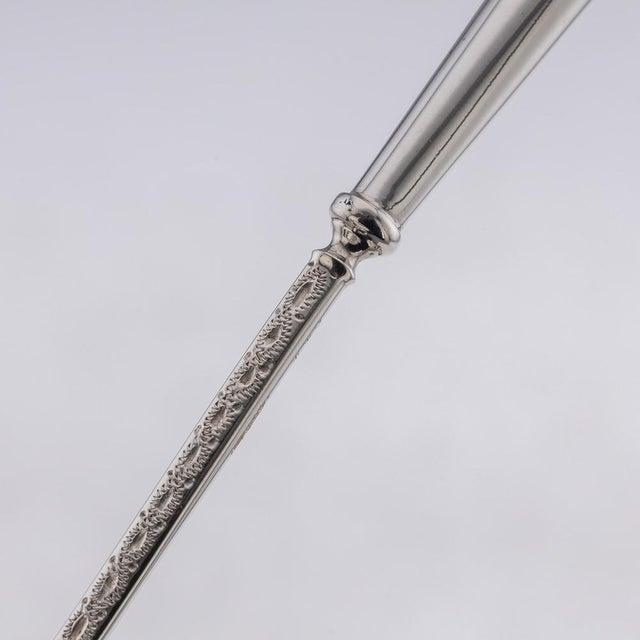 20th Century Elizabeth II Silver Punch Set by C. J. Vander, 1973, Set of 8 For Sale - Image 6 of 18