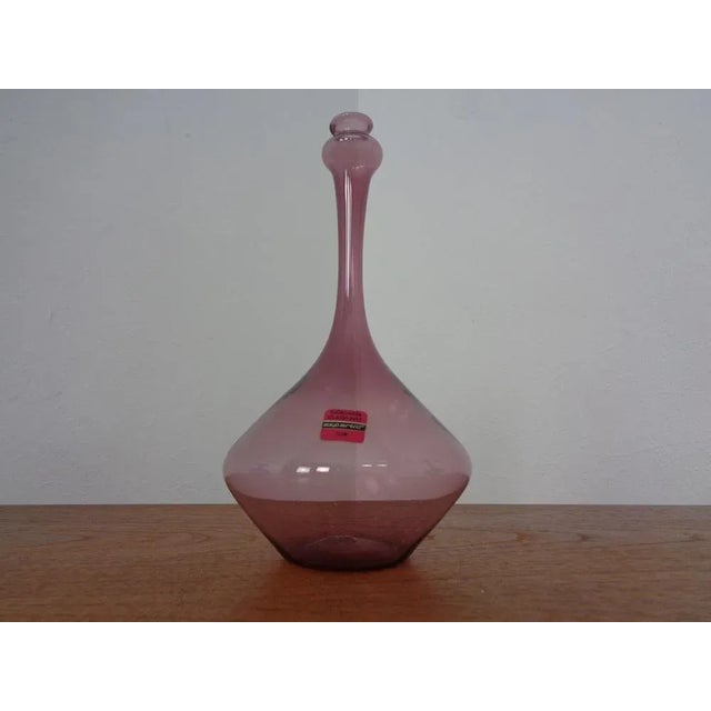 Blown Vases by Thuringian Glaskunst Lauscha, 1960, Set of 3 For Sale - Image 12 of 16