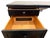 Black Pottery Barn Teen Black Hamptom Power Storage Desk 57" and Chair For Sale - Image 8 of 9