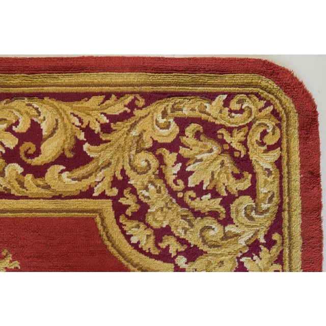 Large Vintage Handwoven Spanish Rug, 1950s For Sale - Image 9 of 14