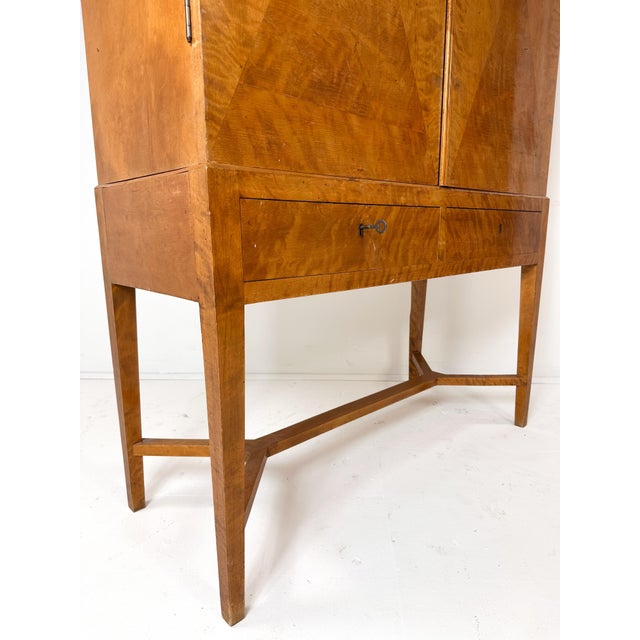 Wood Swedish Cabinet, Circa 1920's For Sale - Image 7 of 8