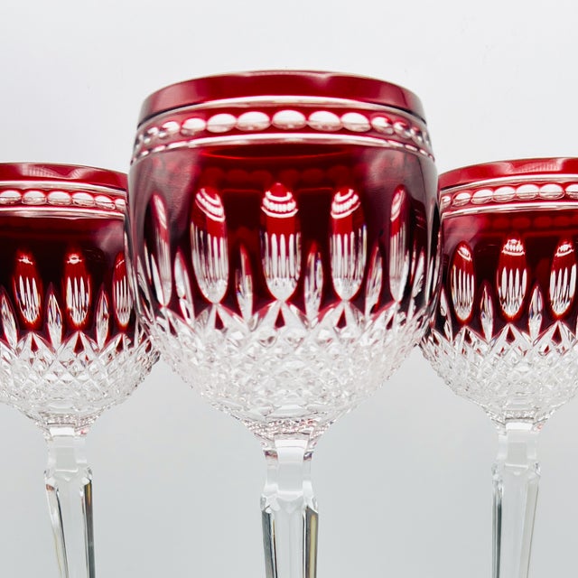 Vintage Crystal Glasses from Waterford, 1980s, Set of 4 For Sale - Image 6 of 11