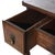 Wood Antique English Queen Anne Carved Mahogany & Satinwood Inlaid Low Boy 18th C For Sale - Image 7 of 18