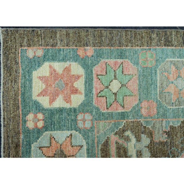 Turkish Oushak Rug 10'1" x 14'3" #20037 For Sale In Houston - Image 6 of 8