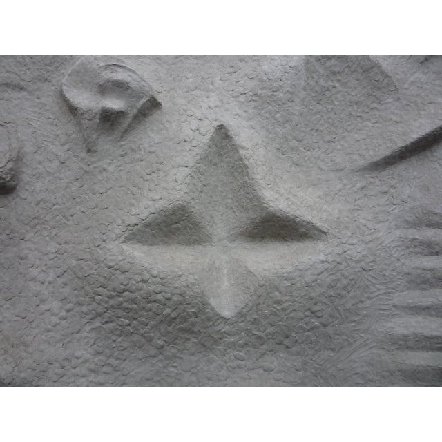 2000 - 2009 Anthroposophical Cement Wall Sculpture by Armin Naldi, 2000s For Sale - Image 5 of 13