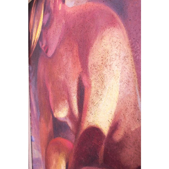 Woman Washing, Oil Painting, Framed For Sale - Image 4 of 6