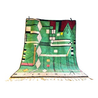 Vintage Berber Moroccan Rug, 1990 For Sale