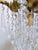 Metal 1950s Italian Brass Upside Down Layered Cake Chandelier For Sale - Image 7 of 8
