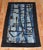 A plush Swedish Rya rug from the Mid-20th Century in various shades of blue and a dark border Measures: 3'6” x 6'3”...