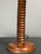 Mid-Century Modern French Brutalist Turned Wood Mushroom Table Lamp in the style of Charles Dudouyt, 1950s For Sale - Image 15 of 16
