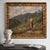 Italian School, Landscape with Figure Painting, 1914, Oil on Canvas For Sale - Image 4 of 16