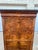 French 19th Century Louis Philippe Burl Walnut Marble Top Secretaire For Sale - Image 6 of 12