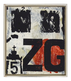 Bent Karl Jacobsen, Composition, 1995, Oil on Canvas