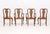 Early 20th Century Queen Anne Style Walnut Dining Chairs, 4 For Sale - Image 5 of 11