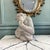 delightful vintage Italian glazed terracotta monkey sculpture featuring a thoughtful, contemplative pose reminiscent of...