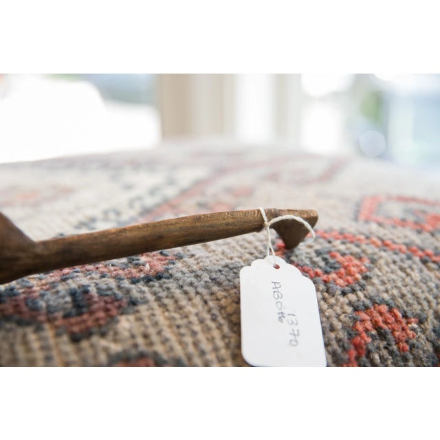 Vintage African Wooden Spoon For Sale - Image 4 of 10