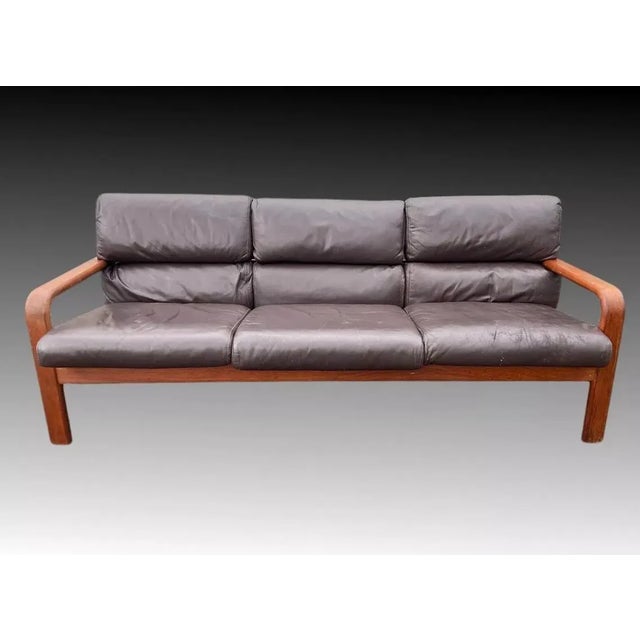 Mid-Century Danish Sofa from l.olsen & Søn Møbelfabrik For Sale - Image 10 of 13