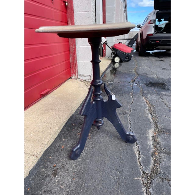 American Painted, Early American Side Table For Sale - Image 3 of 8