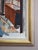 Brown Mid-Century Modern 'Sunlit Parlour' Vintage Swedish Expressive Interior Oil Painting, Framed For Sale - Image 8 of 12