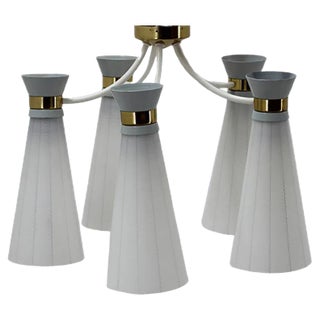 Mid-Century Pendant Lamp from Drukov, 1960s For Sale