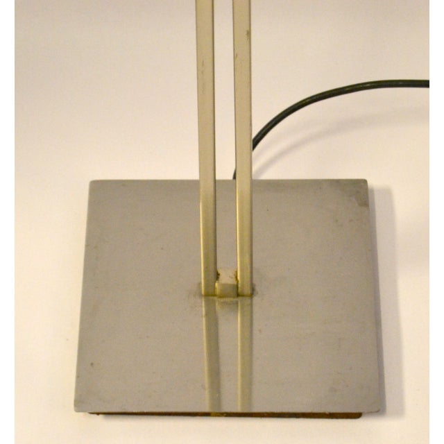 Minimalism Sillux Aluminum Murano Blown Circle Art Glass Floor Lamp For Sale - Image 15 of 18