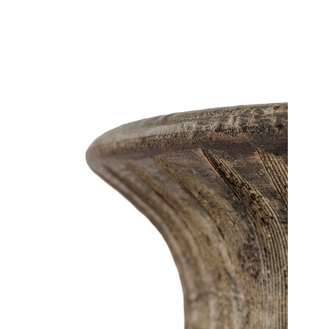 1970s Late 20th Century Vintage Thailand Ban Chiang Style Earthenware Vessel For Sale - Image 5 of 9