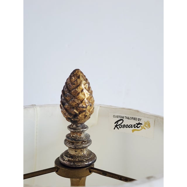 Antique Chinese Famille Rose Table Lamp For Sale - Image 11 of 12