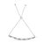 Unlock the doorway to refined elegance with this exquisite bracelet, where the classic allure of .925 sterling silver...