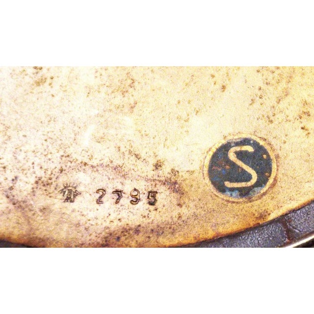 Swedish Art Deco Style Table Lamp By Bröderna Malmströms Metallvarufabrik Model no 2795, 1954 For Sale - Image 12 of 13