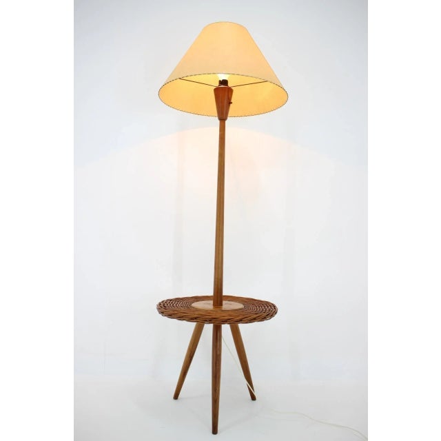 - Czechoslovakia - Designer: Jan Kalous - Manufacturer: ÚLUV - Completely restored (wooden parts refreshed, new parchment...